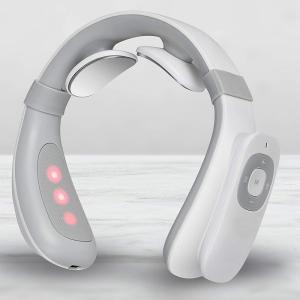 Os DEZ sem fio amigáveis do Massager do pescoço do EMS da pele pulsam ODM claro