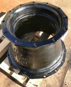 Encaixes comum mecânicos compactos DN50 dos encaixes de tubulação do ferro