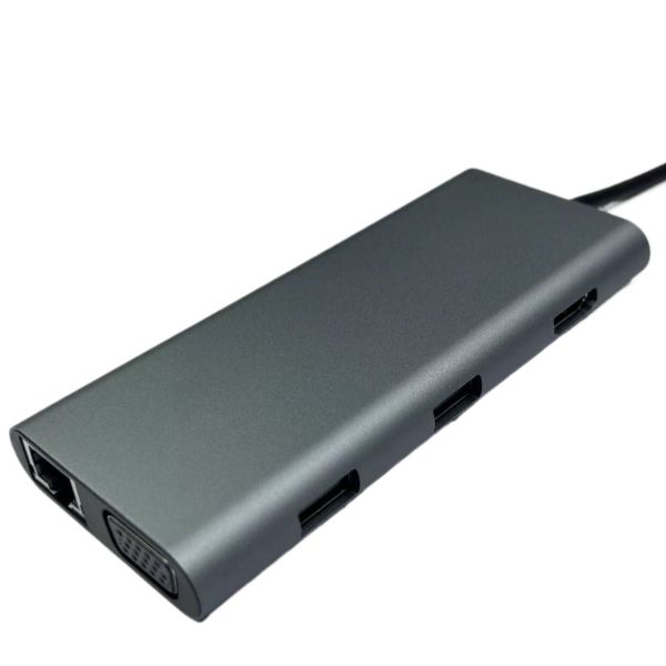 Hub Usb C 4K/30HZ Rj45 For Windows/MacOS/Android/Linux Devices