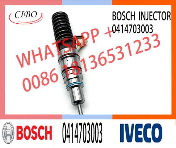 a série diesel remanufactured de Detroit 60 14.0L reconstruiu o injetor de combustível 0414703003 da unidade para o inyector de BOSCH