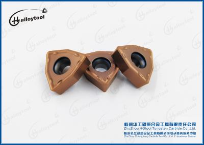 Brown Tungsten Carbide Tool Inserts , Cemented Carbide Drilling Inserts
