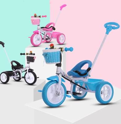 2023 Moda bebê 3 rodas andar de bicicleta bicicleta carro para 2-6 anos crianças material plástico