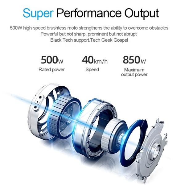 X9 E-scooter Folding Electric Scooter 16.5Ah 850w 10inch Long Range Motorcycle Charger DC42V/2A Waterproof level IP54 EU US Warehouse