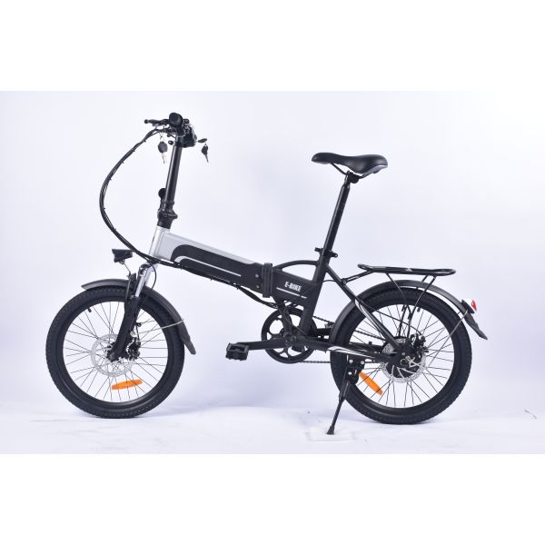 20 Inch Light Folding E Bike With 36V 250W Removeable Battery