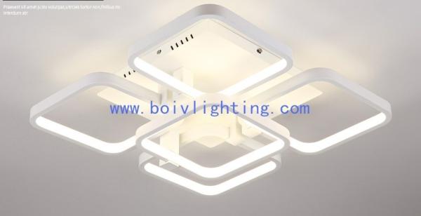 Acrylic Cover Materal Remote  Control  LED Ceiling  Light  LED Lamp White Aluminum
