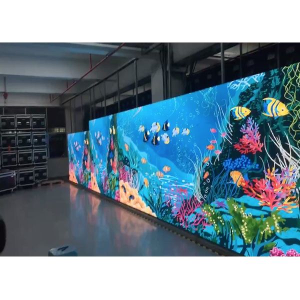 Indoor Led Display Board P4.81mm , Big Advertising Led Backdrop Screen