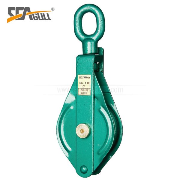 DY Type Big Capacity Rope Sheaves Pulleys , Sheave Blocks Pulleys material handling equipment