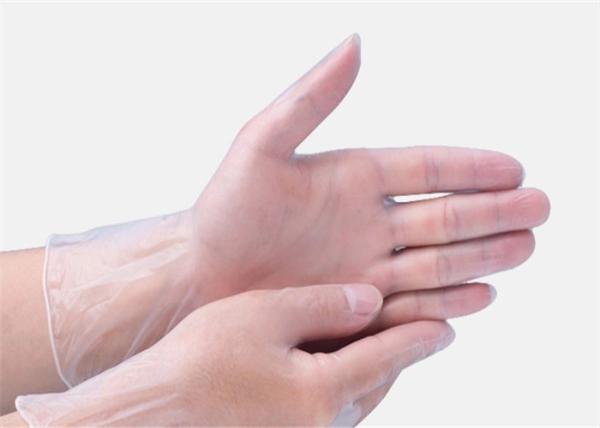 Transparent Disposable Medical Examination Gloves Beauty Dental 100 pcs / Box