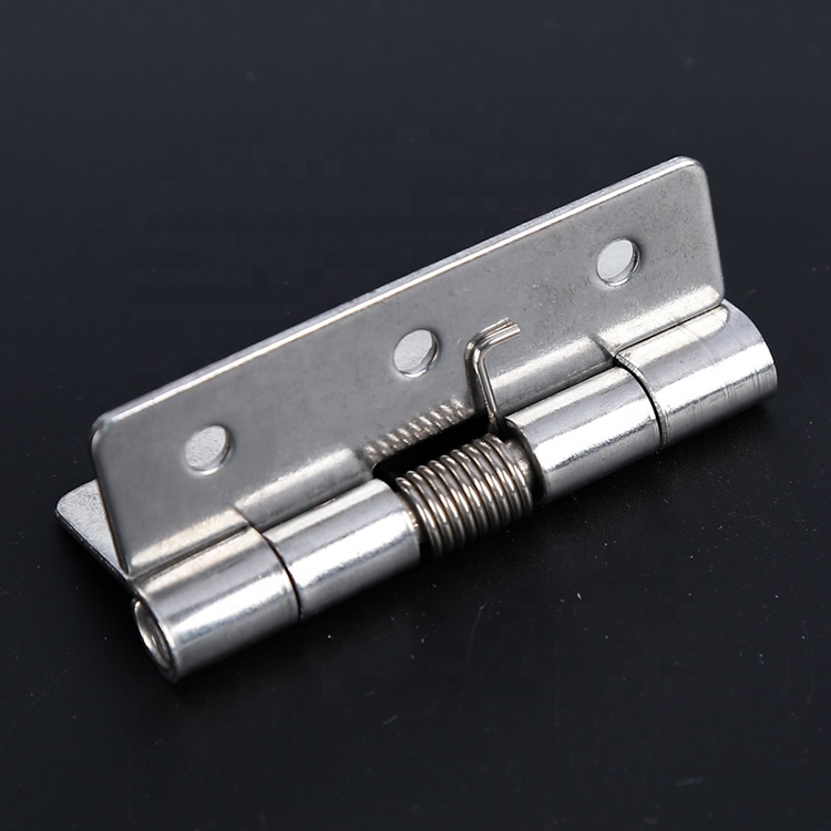 Iron Twin Spring Loaded Butt Hinge for Stainless Steel Hardware Accessory Cabinet
