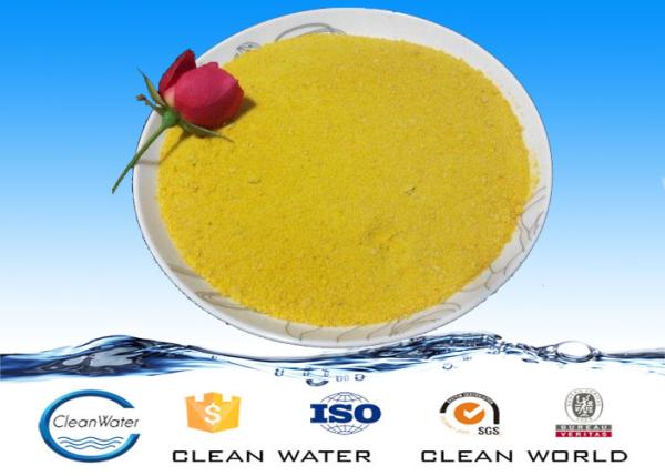 Produto químico do PAC da indústria para o tratamento de águas residuais de matéria têxtil como o floculante de estabelecimento CAS nenhum 1327-41-9