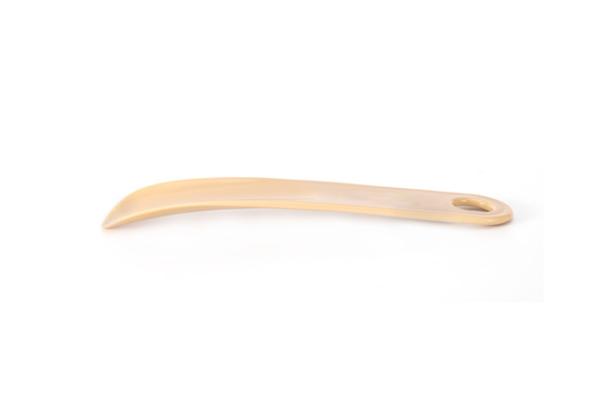 Leather Shoe Horn 6 Inch 4 Inch 7.5 Inch 19CM Large Round Hanging Hole For Shelf Sale