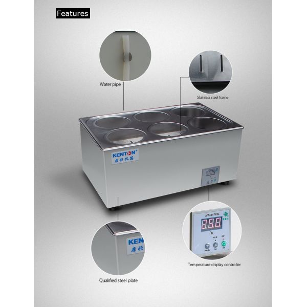 Medical Laboratory Water Bath Heating 0.5kw Circulating Water Bath