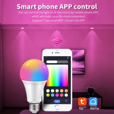 10W Smart Wifi LED Bulb Compatible with Android IOS - AC 100-240V