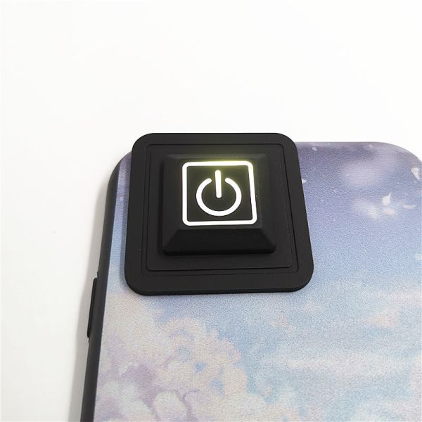 Laser Carving Silicone Keypad Button Backlit Rubber Electronic Button