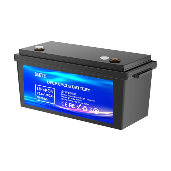 25.6V 200Ah LiFePO4 Battery for Solar Industrial Energy Storage
