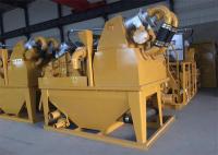 l'eau de base de Desander Pilling de boue de perçage de 20.7kw 3m épurent la machine