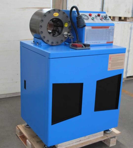 6-51mm Big Power 4 Kw 500 Pieces Per Hour Portable Hose Crimping Machine / Hydraulic Hose Crimper