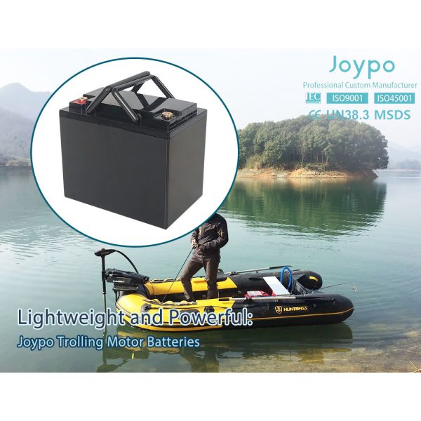 12В 55Ач глубокий цикл морской литий-ионный аккумулятор для бас лодки троллинг мотора