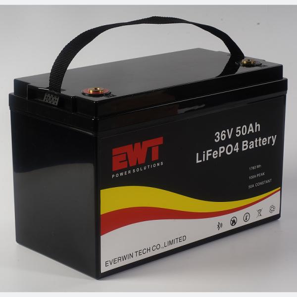 High-Power Electric Bicycle Lithium Iron Phosphate 36V 50AH Battery Pack