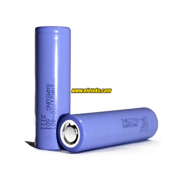 Samsung INR21700-40T 4000mAh 35A Samsung 21700 40T battery cell 3.7V wholesale