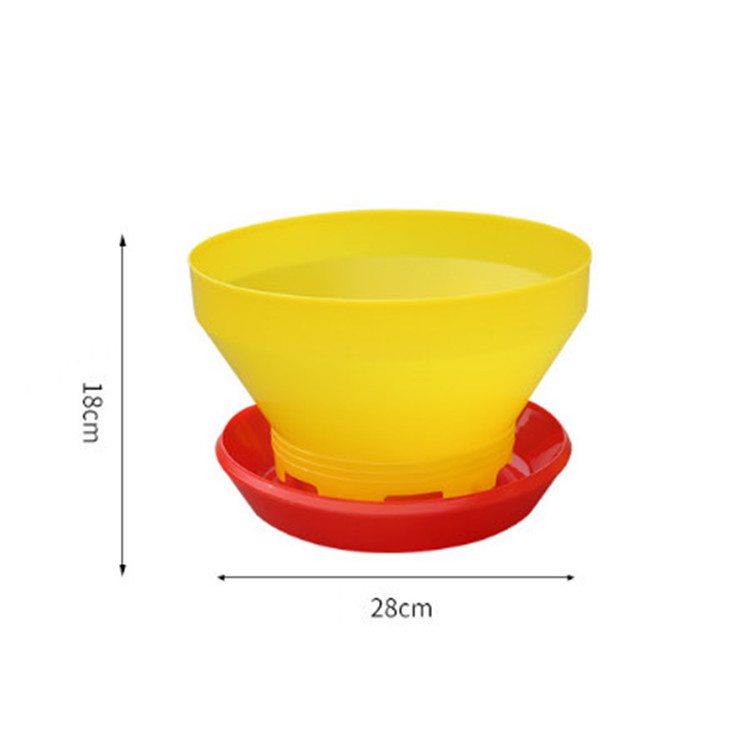 фидер цыпленка ведра 5 галлонов 28cm*18cm пластиковый