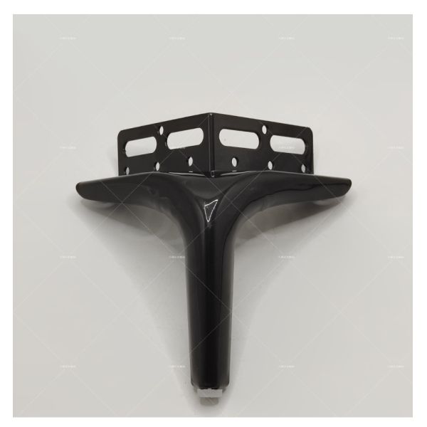 Sofa Support Feet Bed Legs Triangle Belt Corner Code Black Cabinet Metal Furniture Legs Hardware Accessories