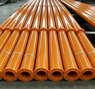FBE Coated Steel Pipe with Superior Protection Against Corrosion, Operating Pressure Up To 1.6 MPa, Outer Diameter 20mm To 630mm