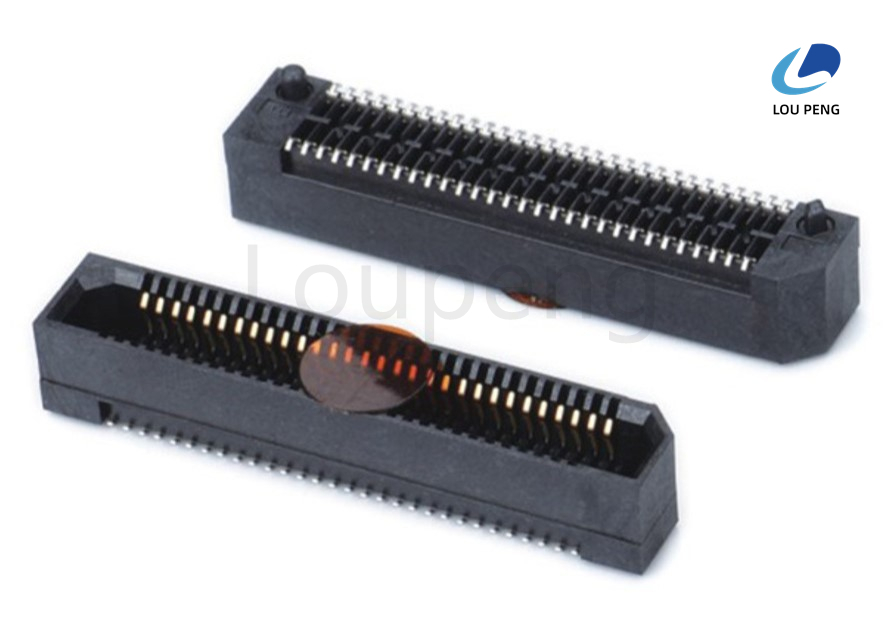 LCP Housing Material UL94V-0 Board To Board Connector Rated Current 3A Per Contact Power Pin Electrical Connection Solution