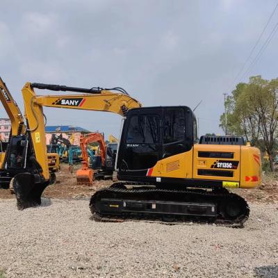 Sany SY135C Excavadora Usada Cor Original Com cilindro Hidráulico Original