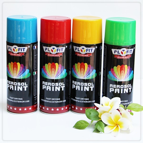 La pintura de espray el 100% de acrílico DE USO MÚLTIPLE muchos colorea rojo del fuego utilizado en el metal, madera. Vidrio, cuero, cerámica y plásticos