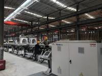 Máquina de fabricação de tubos de aço pré-isolados de espuma de pulverização de poliuretano DN50-1200mm