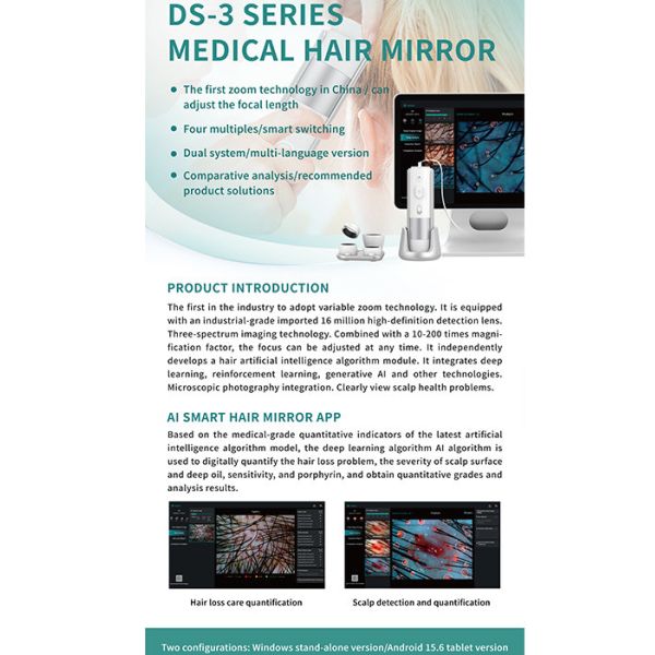 Hair And Scalp Analysis Machine , Skin Diagnosis Hair Analyzer Machine