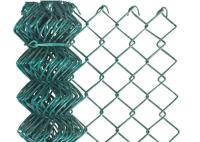 O PVC revestiu a cerca de fio do ciclone da forma 8Ft do diamante
