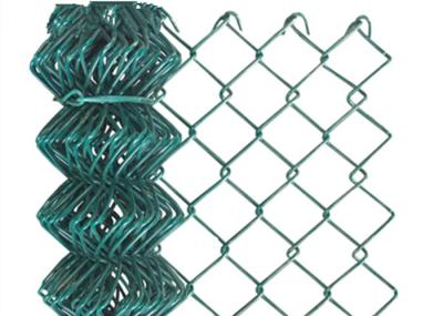 O PVC revestiu a cerca de fio do ciclone da forma 8Ft do diamante