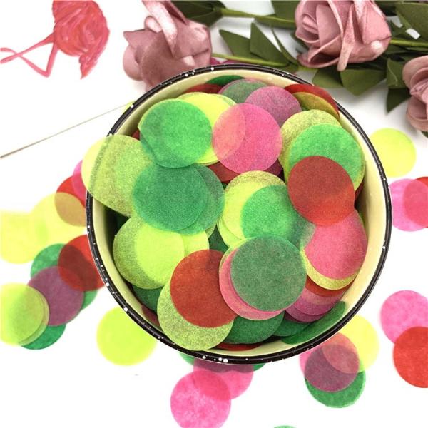 Celebration Wedding Birthday Party Biodegradable Tissue Confetti Shooter