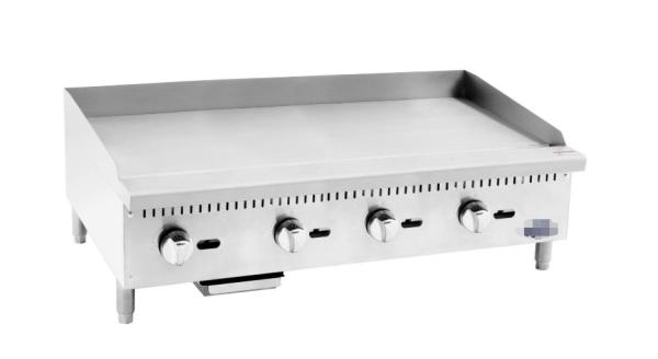 Electric Stainless Steel Restaurant Commercial Countertop Griddle Anti Corrosion