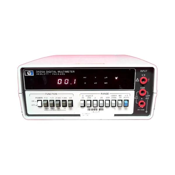 Keysight (Agilent) 3435A 3.5 Digit Autoranging Digital Multimeter Pre-Owned Benchtop Multimeter