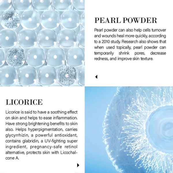 LYZ Factory Wholesale Anti-Aging Firming Microneedle Ampoule Serum Freeze Dried Niacinamide Pearls Whitening Commercial