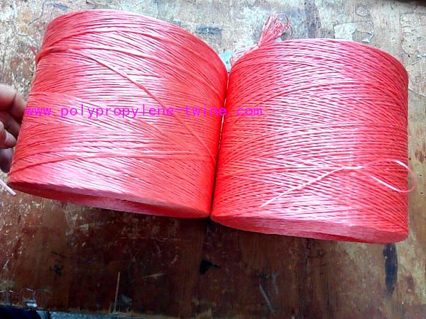 Custom 2G/M Gardening S Twist Hay Baling Twine PP Split Film Rope LT013