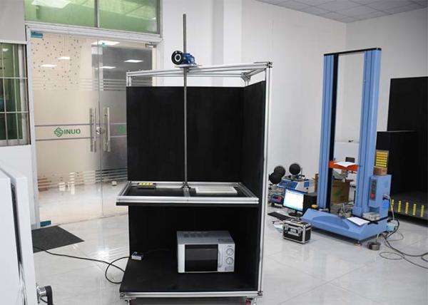 Adjustable Temperature Rise Test Corner with 48-Point K-Thermocouple Grid IEC 60065