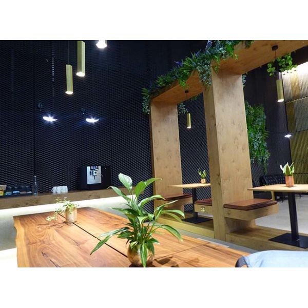 Алюминиевый алмаз толщина 0,8 мм расширенный металлический дизайн внутренней декорации стен