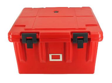 70L isolou os recipientes de transporte do alimento, caixas Thermo para o transporte do alimento