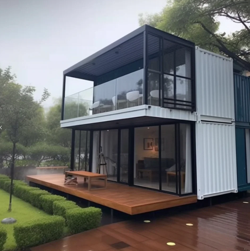 Sandwich Wall Panel Assembled Detachable Container Prefabricated House for 20ft or 40ft