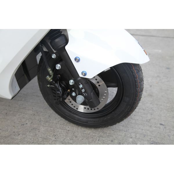 La vespa eléctrica de plomo 2 del camino del EEC 60V20AH rodó la exhibición del LCD