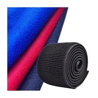 TWILL Loop pegajoso Velour Cloth Hook Nylon Spandex Tecido