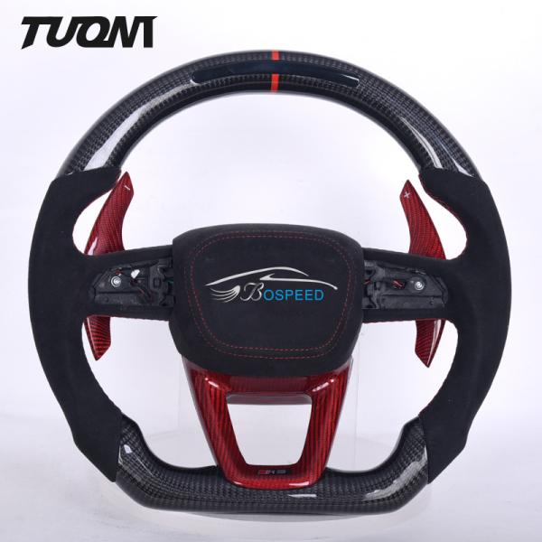 Q3 Q5 Audi Carbon Fiber Steering Wheel Luxury Alcantara Material