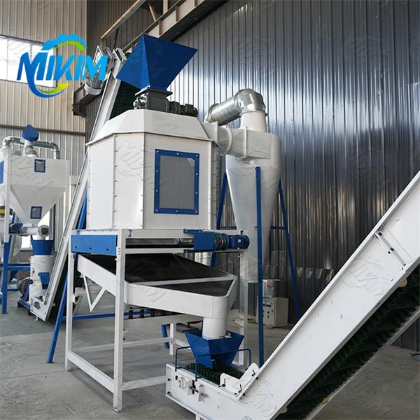 Intelligent feed pellet production line, data monitoring system, high degree of automation, suitable for poultry farms.