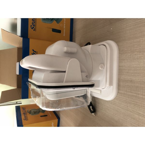 7 Inch Marine LED Search Light 60 Watt Waterproof Magnetic Remote Control White color