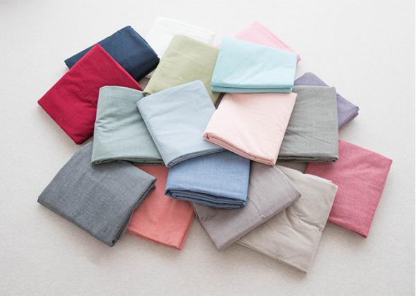 Modern Style Luxury Linen Sheet Set / Duvet Covers 4Pcs Machine Washable