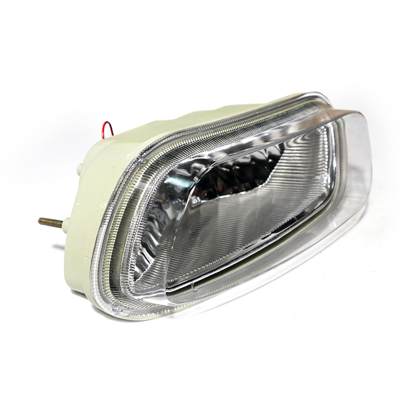Rectangle Bus Front Fog Light 24V Halogen Fog Lamp Assembly with High-strength Beige Engineering Plastic and IP65 Waterproof & Dustproof